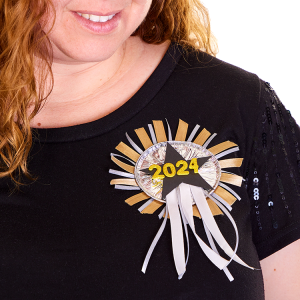 New Year’s Eve Rosette craft activity