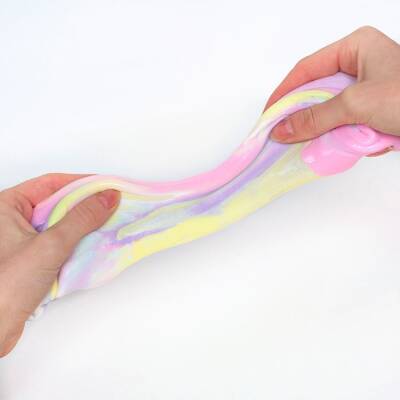 Pastel Rainbow Slime craft activity