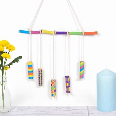 Bamboo Wind Chime craft activity