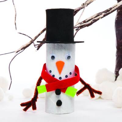 Snowman Mascot craft activity