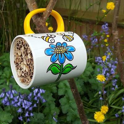 Solitary Bee Hotel craft activity