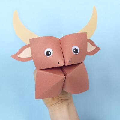 Ox Fortune Teller craft activity