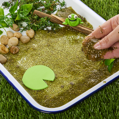 Chia Seed Frogspawn craft activity