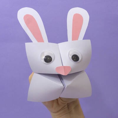 Rabbit Fortune Teller craft activity