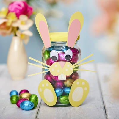 Bunny Sweet Jar craft activity