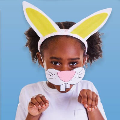 Easter Bunny Costume Ears craft activity