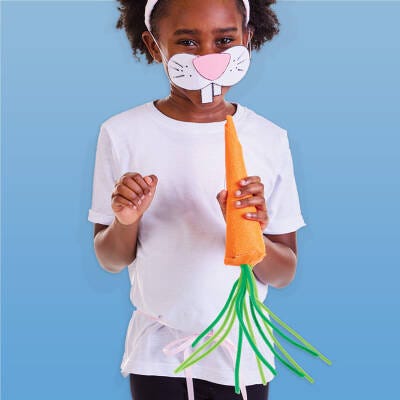 Giant Carrot Role Play Prop craft activity