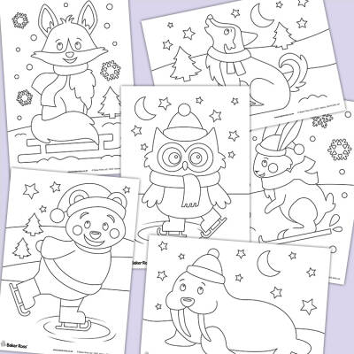 Arctic Animals Pictures craft activity