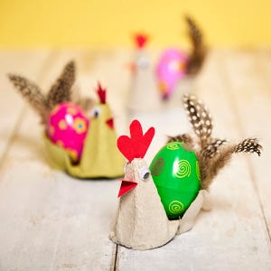 Hen Egg Holder craft activity