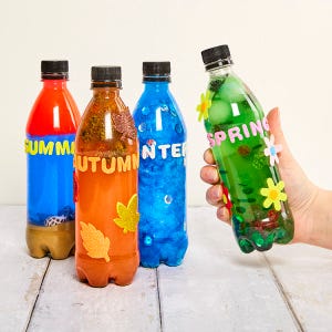 Spring Sensory Bottle craft activity