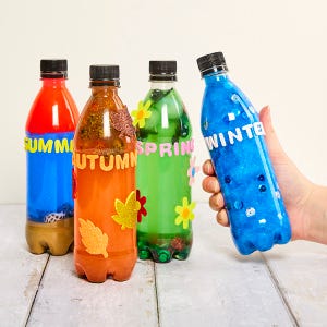 Winter Sensory Bottle craft activity