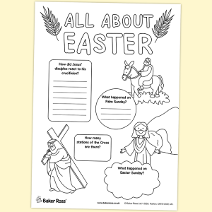 All about Easter craft activity