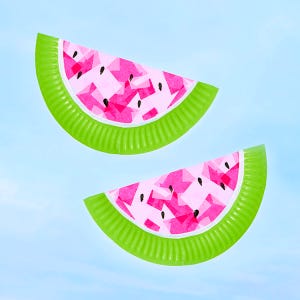 Watermelon Suncatcher craft activity